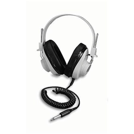 CALIFONE Califone International Caf2924Avp Monaural Headphone 5 Coiled Cord-50-12000 Hz CAF2924AVP